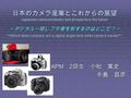 日本のカメラ産業とこれからの展望 Japanese camera industry and prospects in the future ～デジタル一眼レフ市場を制するのはどこだ？～ ~ Which does company win a digital single-lens reflex camera.