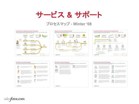 サービス & サポート プロセスマップ - Winter ‘08.