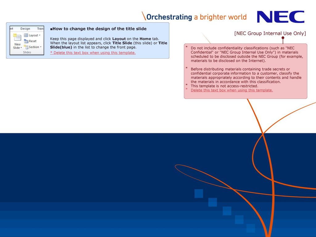 Nec Group Internal Use Only Ppt Download