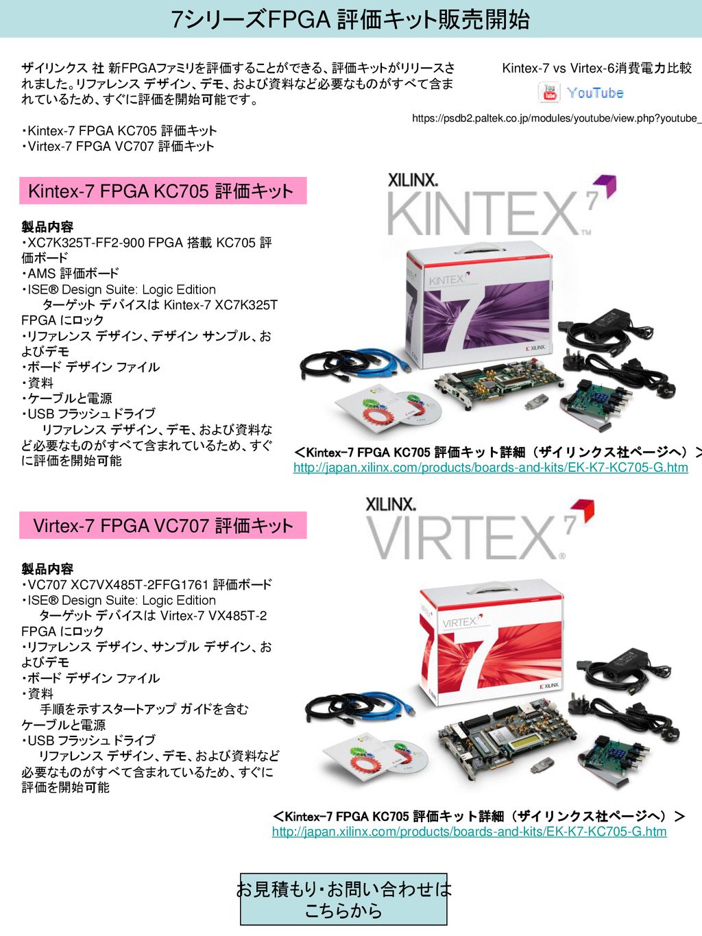 7シリーズfpga 評価キット販売開始 Kintex 7 Fpga Kc705 評価キット Ppt Download