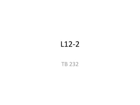 L12-2 TB 232.