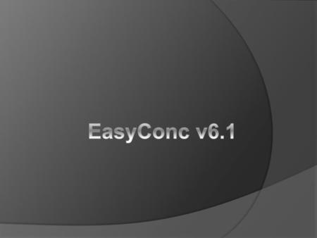 EasyConc v6.1.