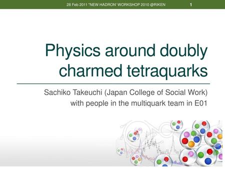 Physics around doubly charmed tetraquarks