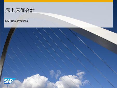 売上原価会計 SAP Best Practices.