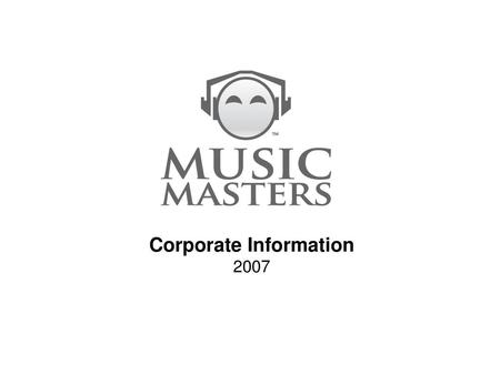 Corporate Information 2007