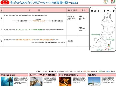 きょうからあなたもフラガール～いわき職業体験～【福島】