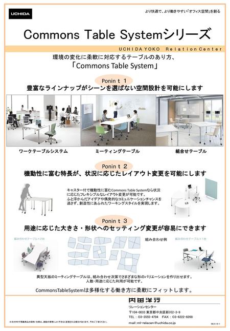 Commons Table Systemシリーズ