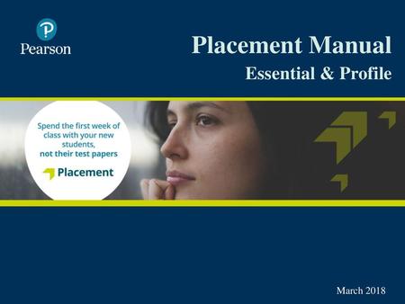 Placement Manual Essential & Profile