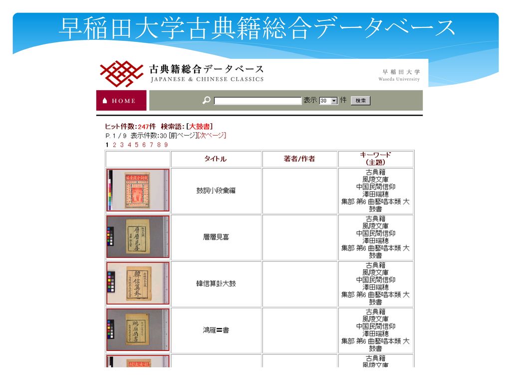 日本中国学会第63回大会 11年10月8日 九州大学箱崎キャンパス 九州大学附属図書館濱文庫について その特色と整理の現状 Ppt Download