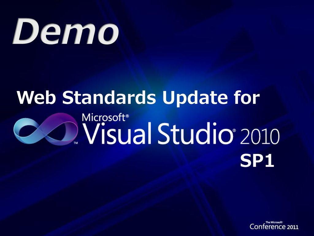 Demo Web Standards Update for SP1