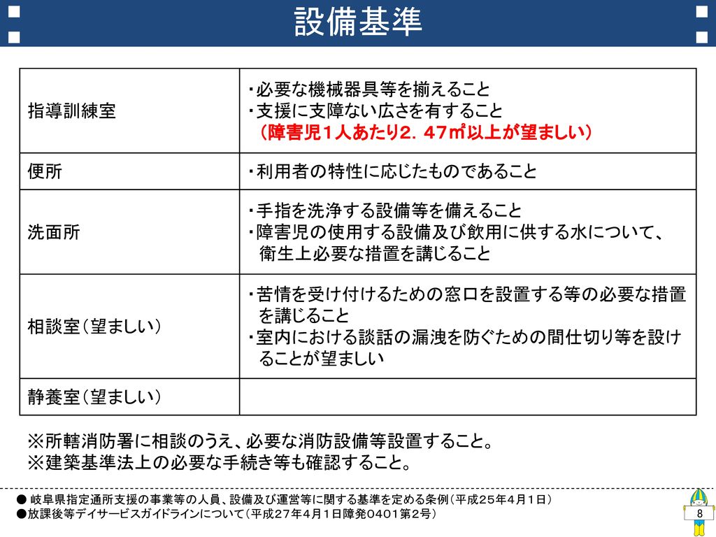 放課後等デイサービス事業所運営に 係る注意点等について Ppt Download