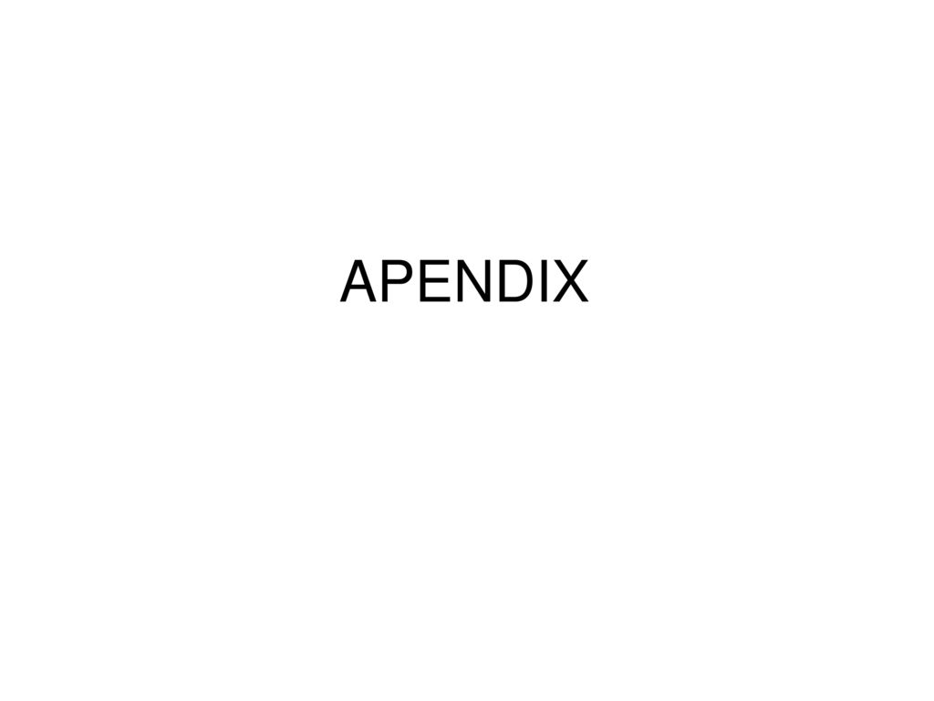 APENDIX