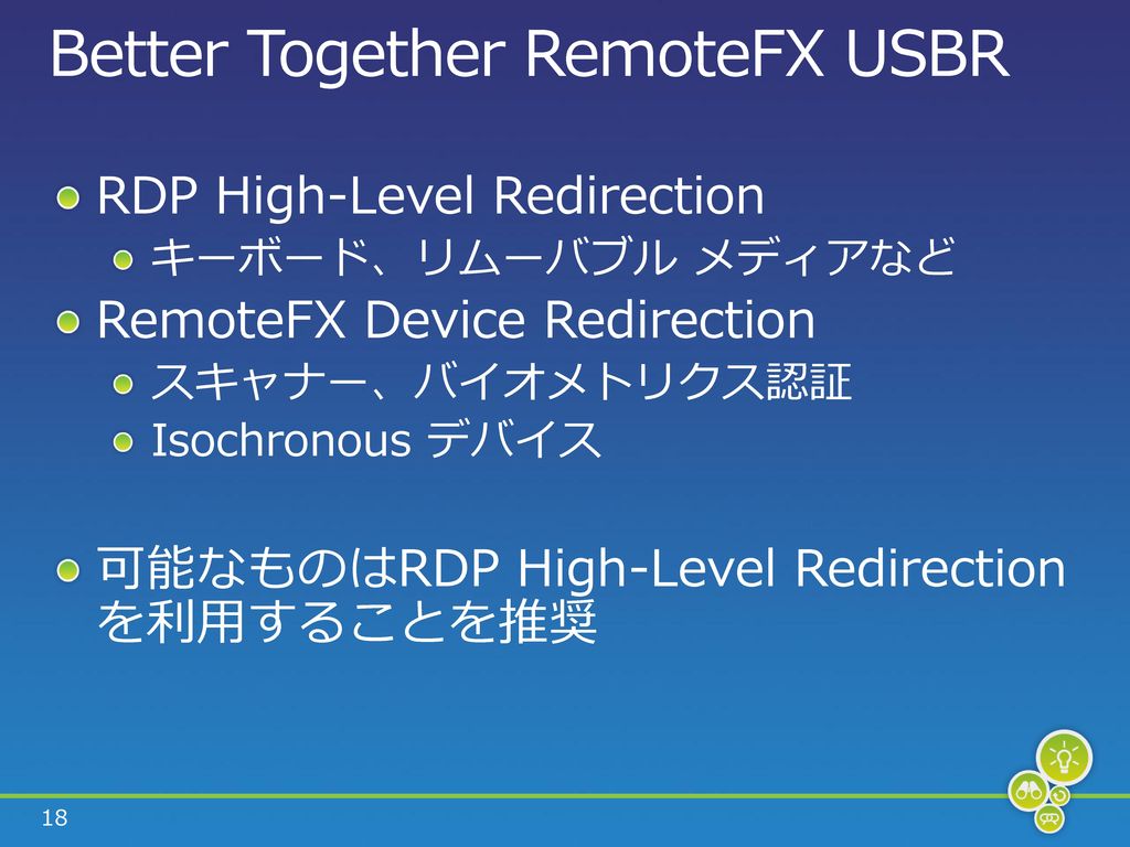 Better Together RemoteFX USBR