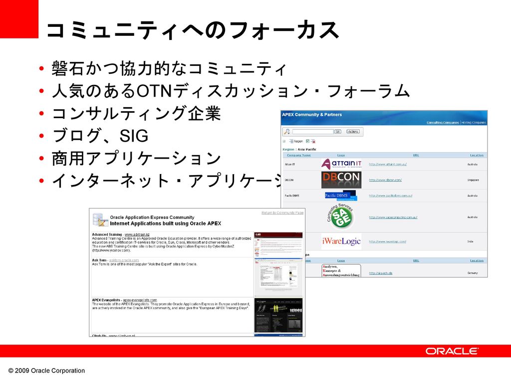 Oracle Application Express 高速アプリケーション開発ツール Ppt Download