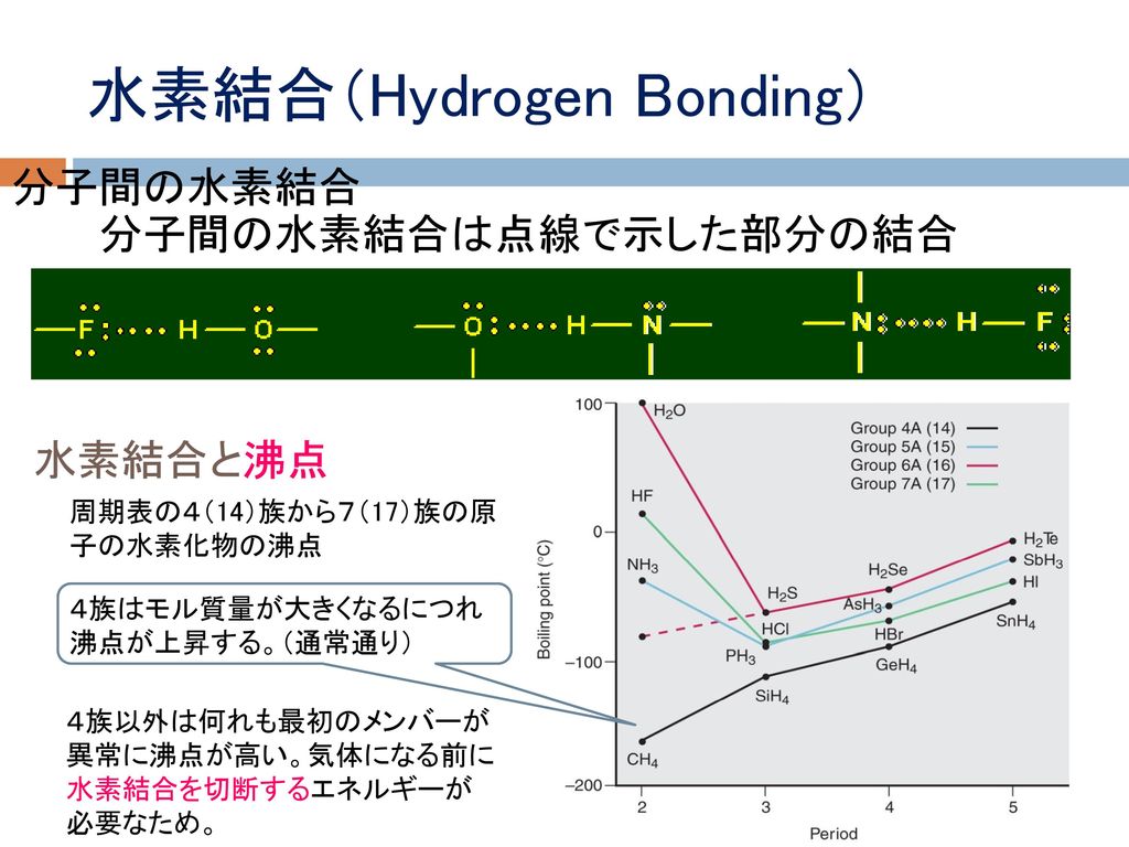 水素結合（Hydrogen Bonding）