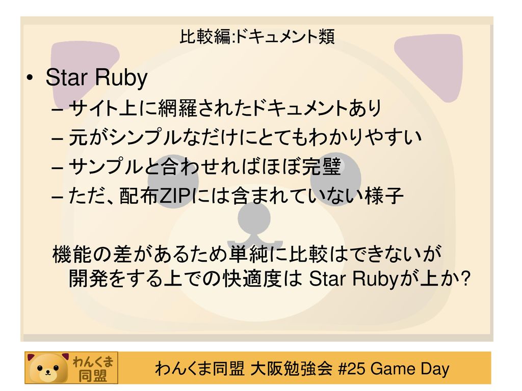 Rubyでゲーム作り Miyako Vs Starruby Ppt Download