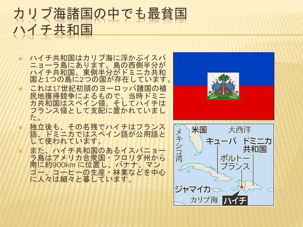 環境汚染された水と粘土 国土の森は10 から1 4 に激変 水と粘土は汚染されたハイチ共和国 Ppt Download