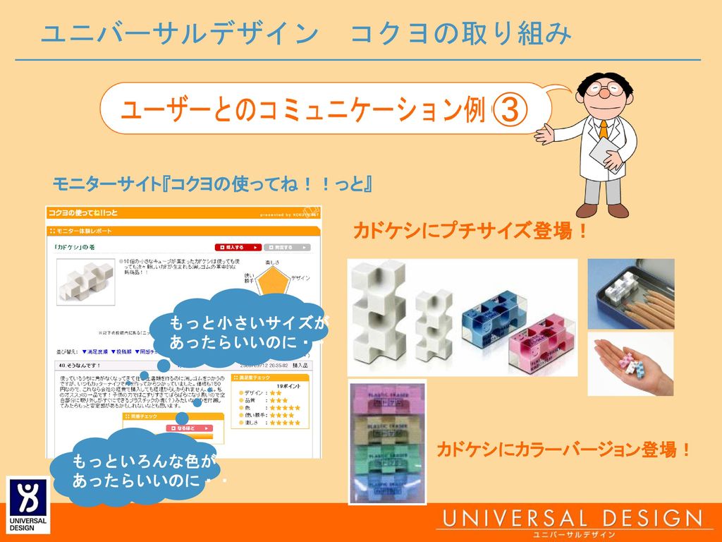 コクヨのユニバーサルデザイン製品をご紹介 Ppt Download