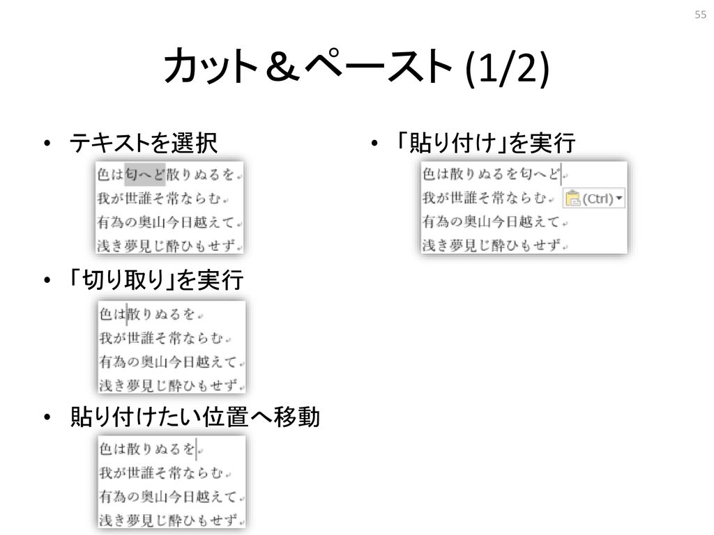 情報リテラシー演習 第2週 Wordの使い方1. - ppt download