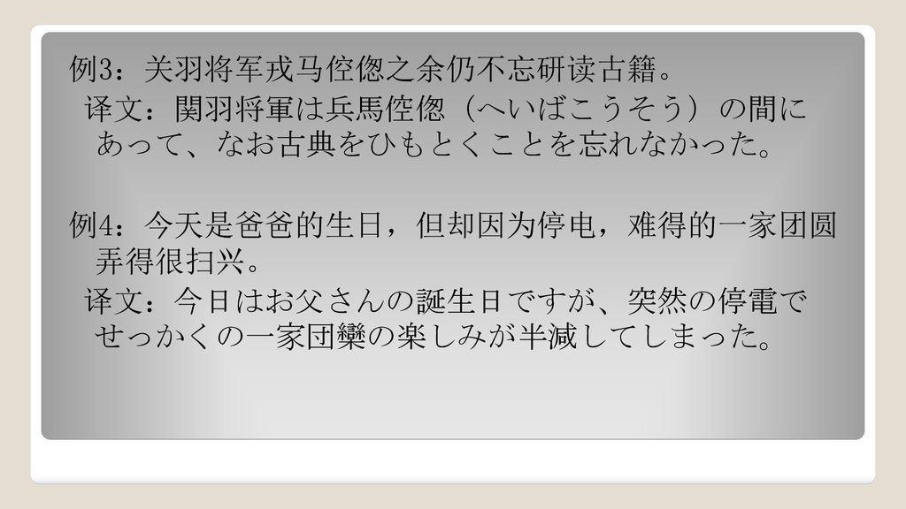 日语翻译 汉译日 熟语的翻译 主讲 刘利国 大连外国语大学 Ppt Download