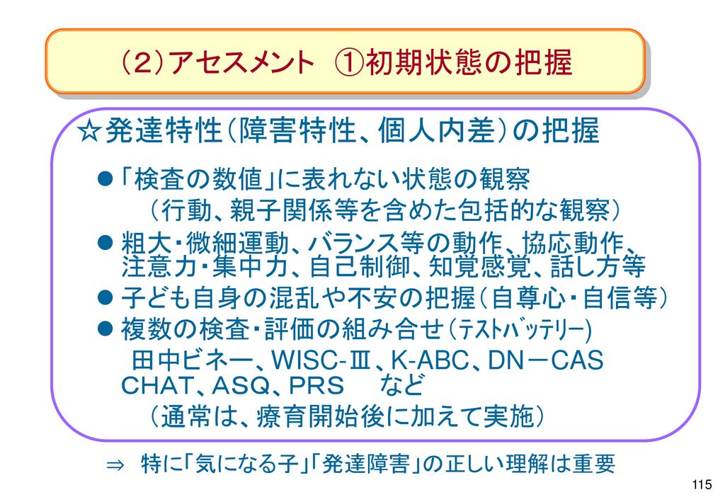 支援提供プロセスの 管理に関する演習 児童発達支援管理責任者研修 演習テキスト 平成２５年１月２４日 木 １月２５日 金 Ppt Download