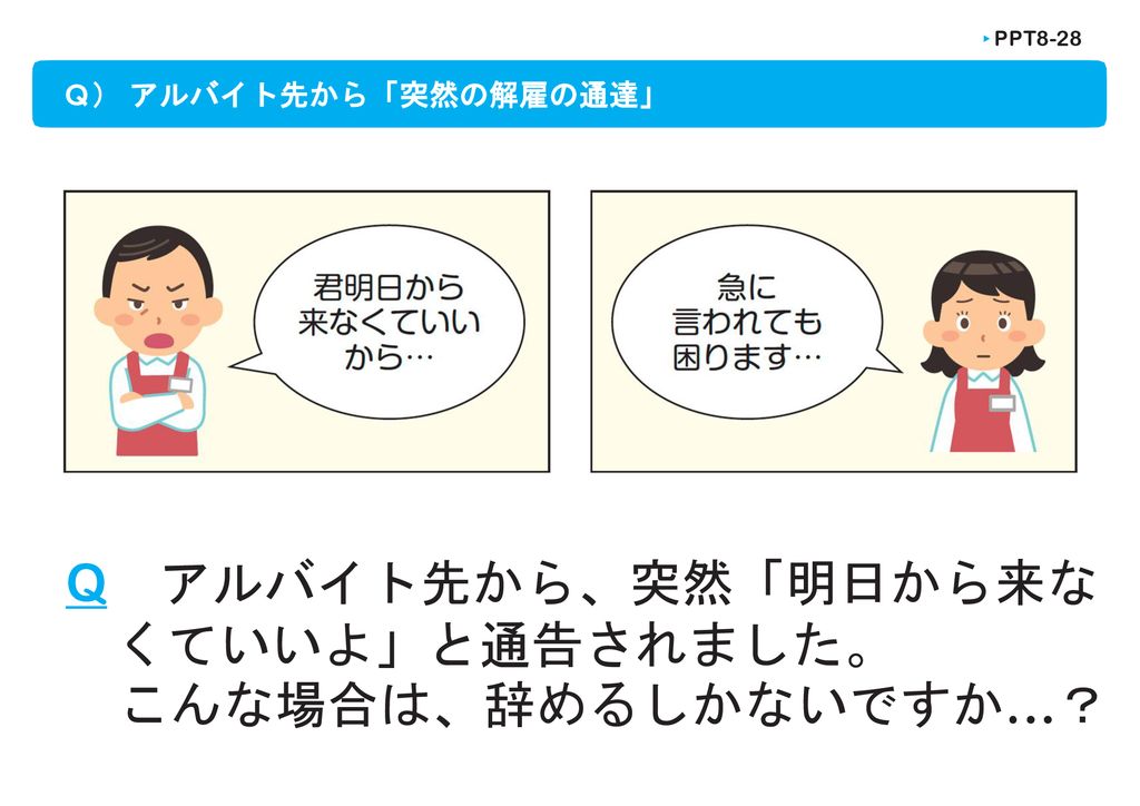 仕事上での困ったことを解決する労働法 Ppt Download