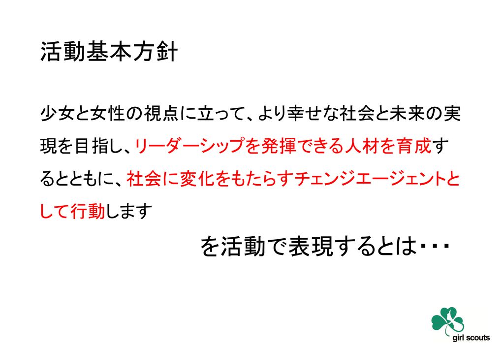 セッション 目標と戦略 2014年度 トレイナーセミナー 東京会場 2014年12月6日 Ppt Download