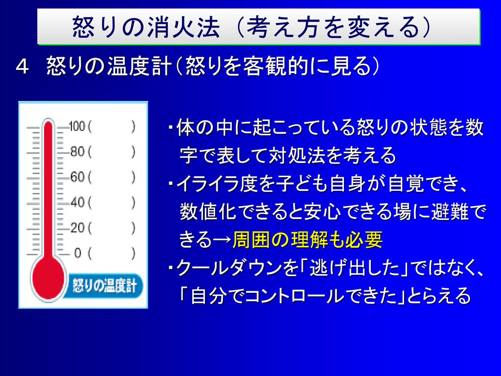 子どものイライラコントロール術 すぐできる怒りの消火法 １ 感情って なんだろう ２ 怒りって なんだろう ３ 怒りの消火法１１ Ppt Download