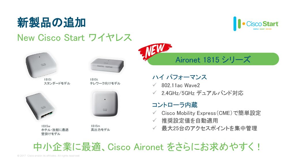 Cisco Startシリーズ ワイヤレス編 (Cisco Aironet アクセスポイント) - ppt download