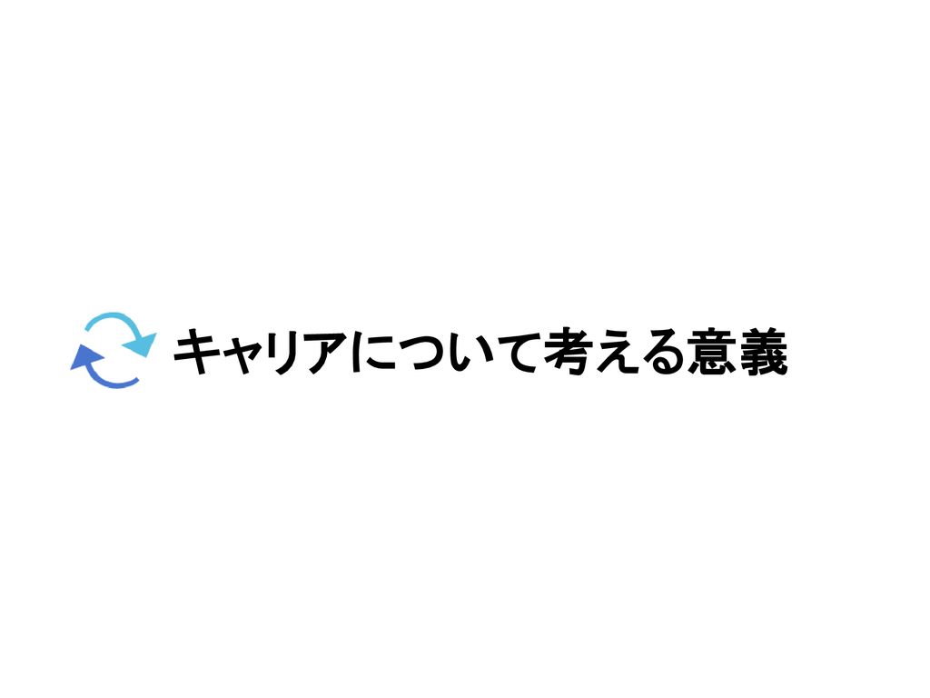 オリエンテーション キャリア講習 年 月 日 これからキャリアに関する講習が始まります Ppt Download