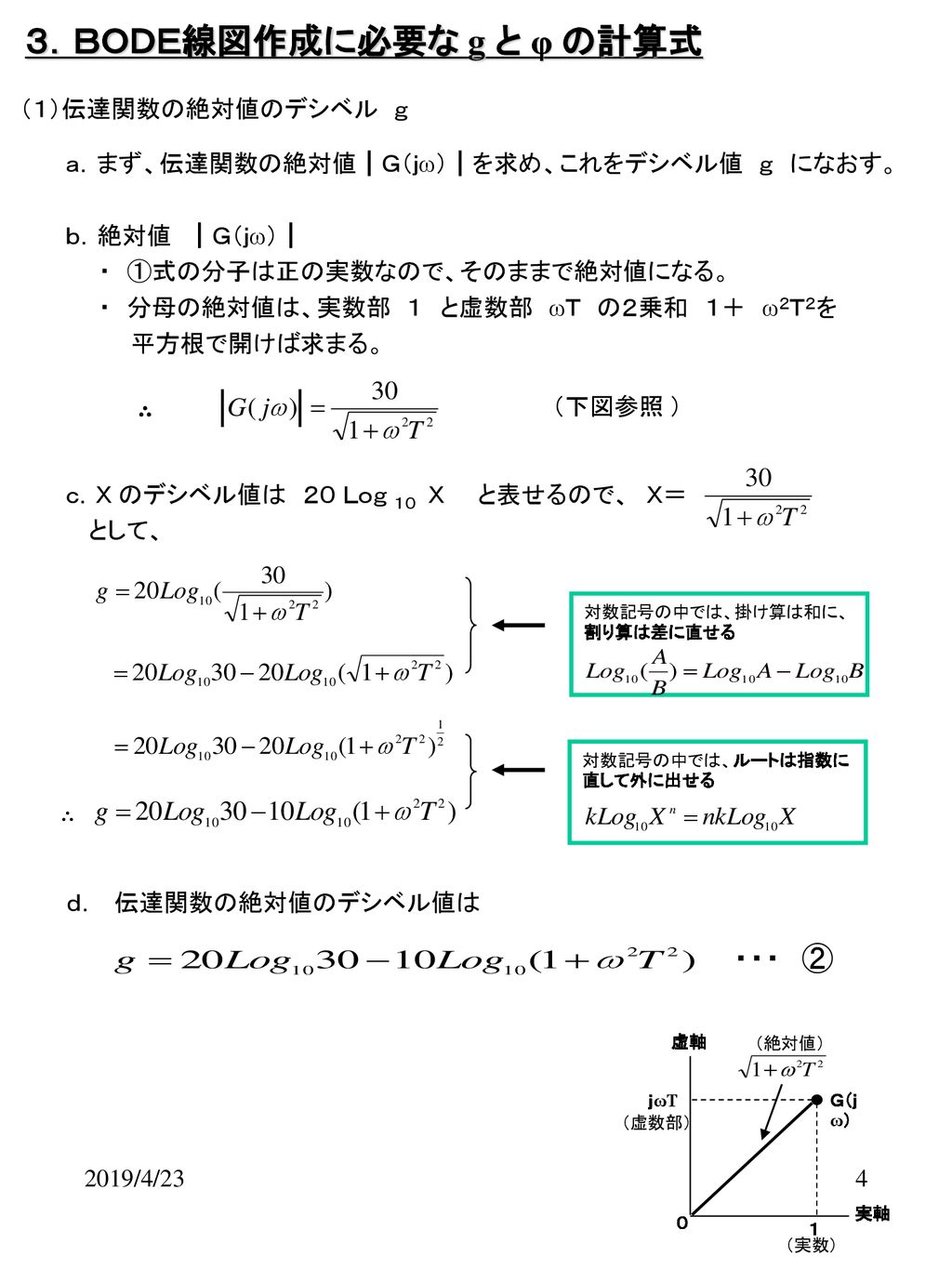 ｅｘｃｅｌを用いたｂｏｄｅ線図の作成方法 Ppt Download