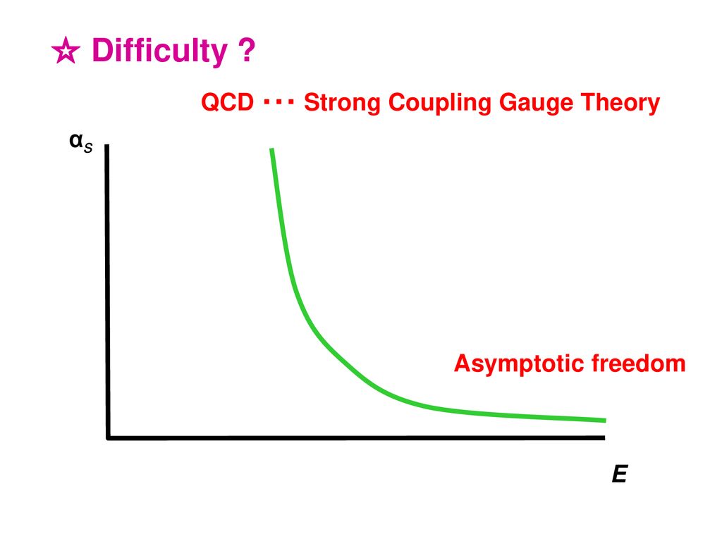QCD ・・・ Strong Coupling Gauge Theory