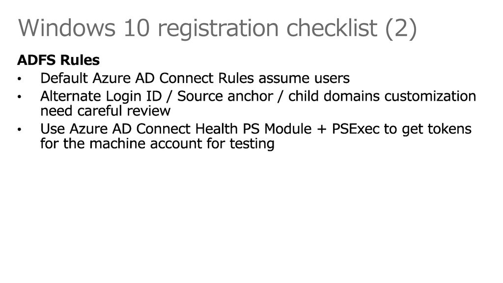Windows 10 registration checklist (2)