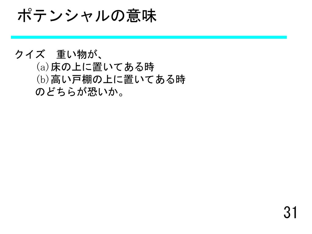 ポテンシャル の 意味