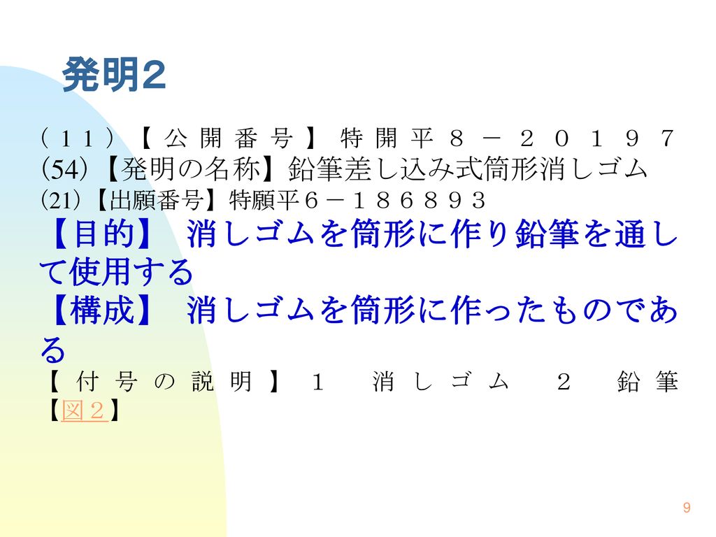 エイバック特許ビジネススクール 技術者の発明と特許にする発明 Ppt Download