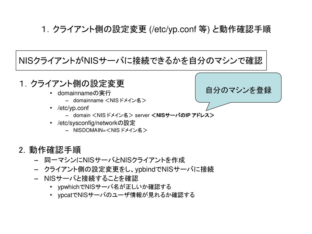 Nisサーバ設定 2006 4 17 徳久 Ppt Download