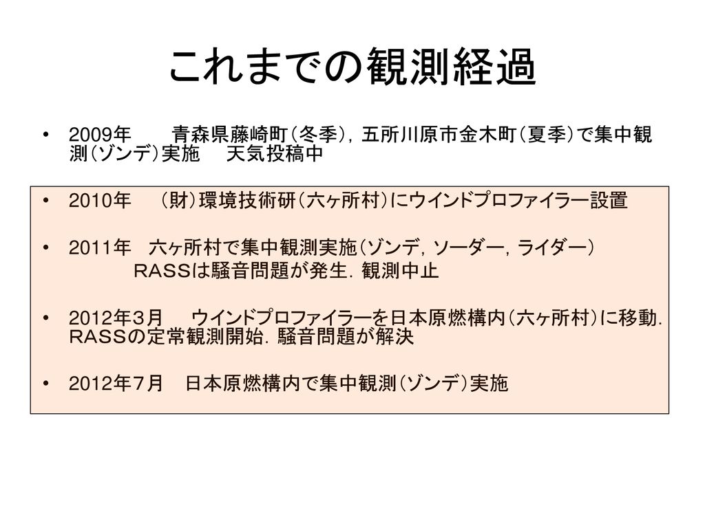 青森県六ヶ所村で行われたヤマセの気象観測 12年7月の事例 Ppt Download