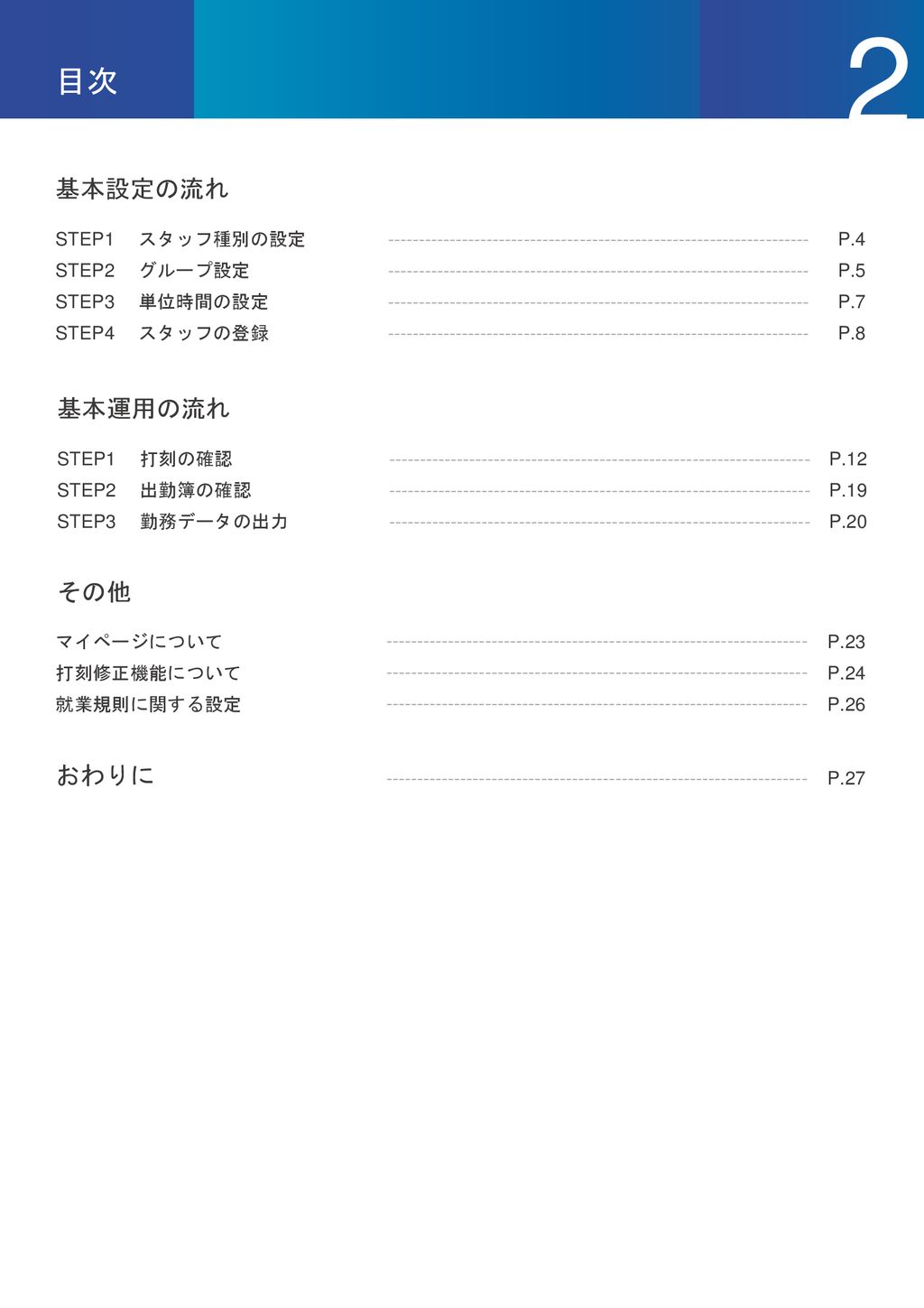 クイックスタートガイド このたびは ジョブカン をご利用いただき 誠にありがとうございます Ppt Download
